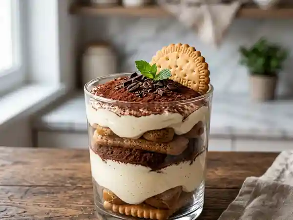 Délicieux Moka au Café avec Petits Beurres : Dessert Gourmand et Facile - Photo de présentation