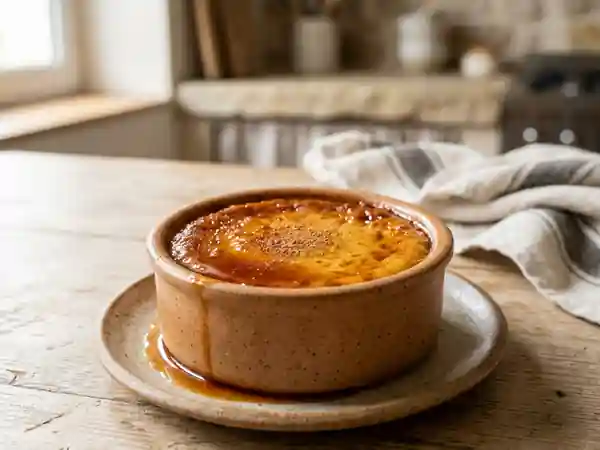 Délicieux Oeufs au Lait à la Portugaise : Dessert Crémeux et Traditionnel - Photo de présentation