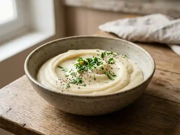 Délicieux panais à la crème onctueuse - Photo de présentation