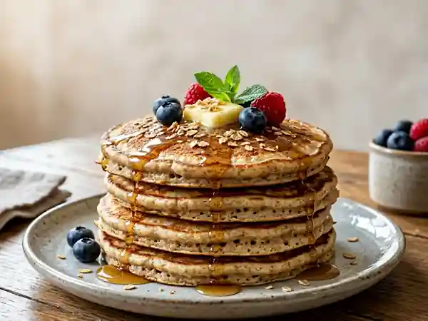 Pancakes aux Germes de Blé Ultra-Moelleux - Photo de présentation
