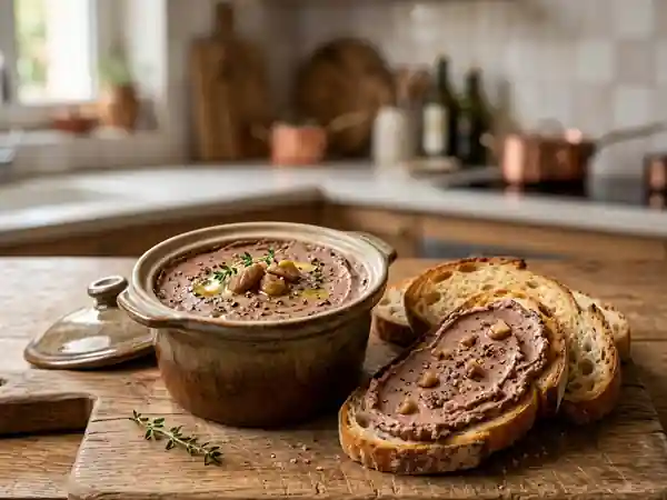 Pâté de châtaignes crémeux au cognac - Photo de présentation
