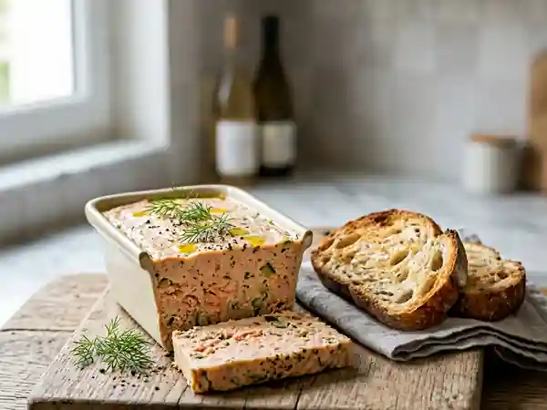 Pâté de saumon onctueux aux courgettes - Photo de présentation