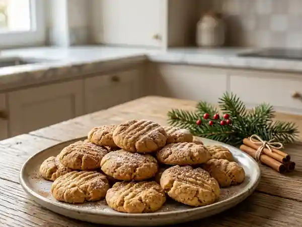 Délicieux Petits Gâteaux de Noël à la Cannelle d'Alsace - Photo de présentation