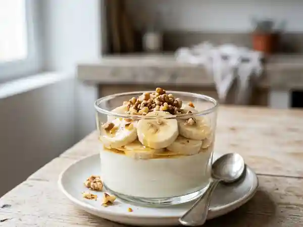 Délicieux Petits Gervais à la Banane : Recette Facile et Gourmande - Photo de présentation