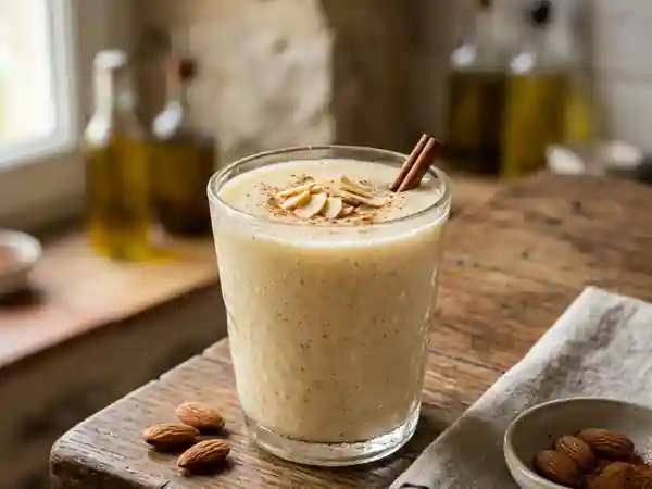 Délicieux Poiré aux Amandes : Boisson Traditionnelle et Gourmande - Photo de présentation