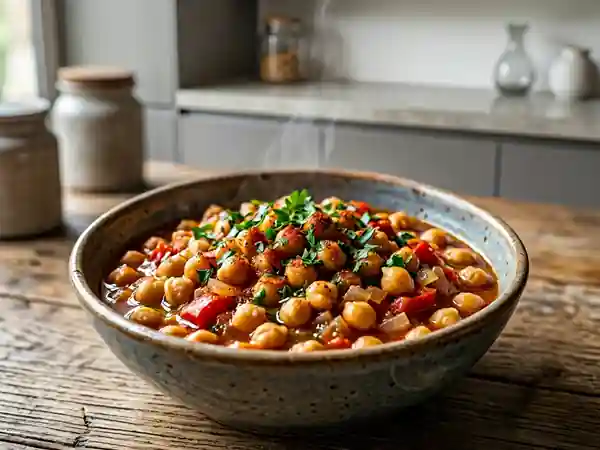 Délicieux Pois Chiche à l'Espagnole : Recette Authentique et Savoureuse - Photo de présentation