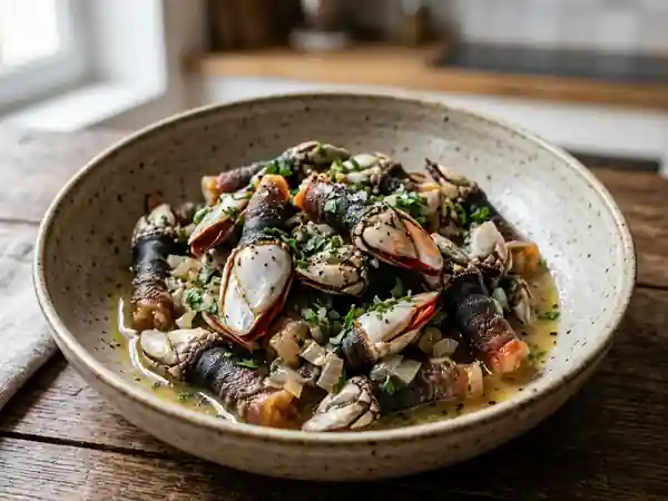 Délicieux pousse-pieds à la marinière : recette facile et savoureuse - Photo de présentation