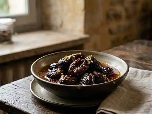Délicieux Pruneaux Fondants à l'Armagnac - Photo de présentation