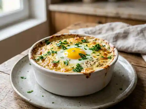 Œufs à la flamande crémeux et gratinés - Photo de présentation