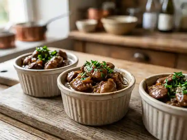 Rognons au Porto et crème onctueuse - Photo de présentation