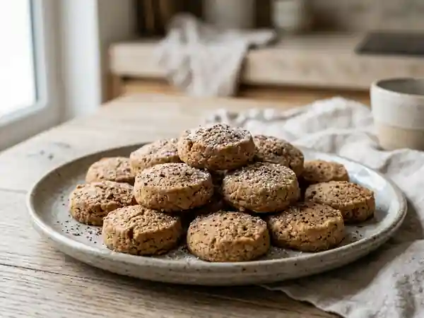 Sablés fondants au moka et café intense - Photo de présentation