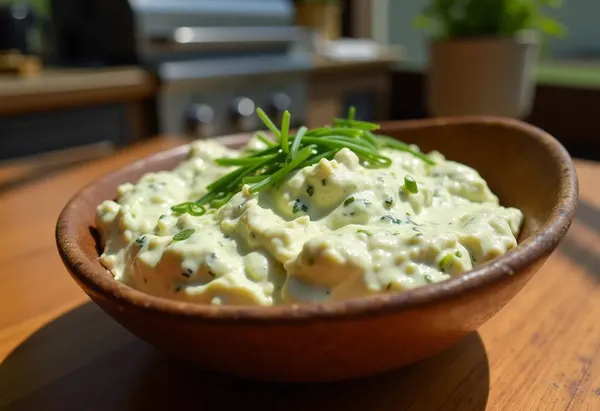 Dips savoureux aux courgettes pour barbecue et grillades