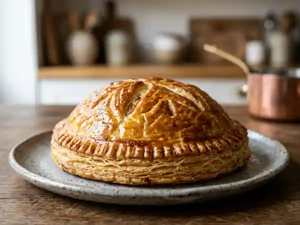 Douillon croustillant pomme et calvados - Photo de présentation