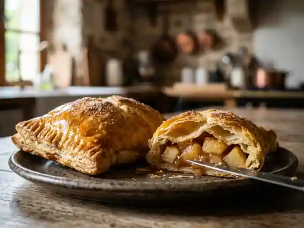 Douillons aux pommes fondants et croustillants - Photo de présentation