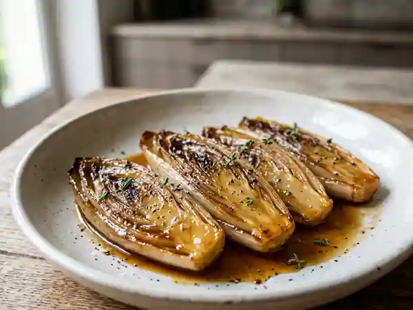Endives Caramélisées au Miel et Beurre Noisette - Photo de présentation