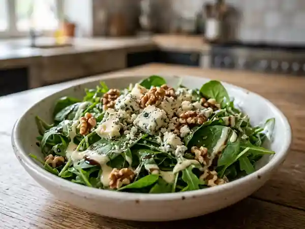 Salade Roquefort Noix au Miel Fondant - Photo de présentation