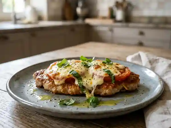 Escalope de veau à l'italienne : recette savoureuse et facile - Photo de présentation