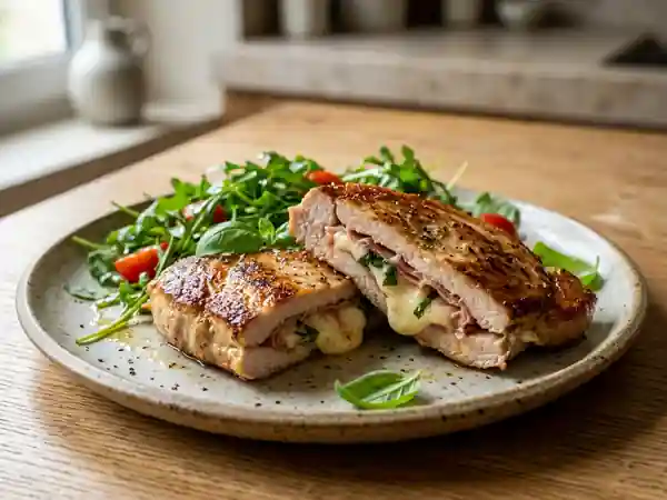 Escalope de veau fondante à la parmesane - Photo de présentation