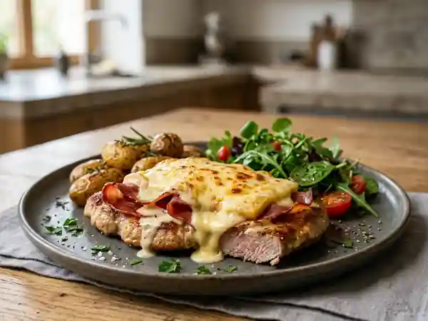 Escalope Valaisanne Fondante et Gratinée - Photo de présentation