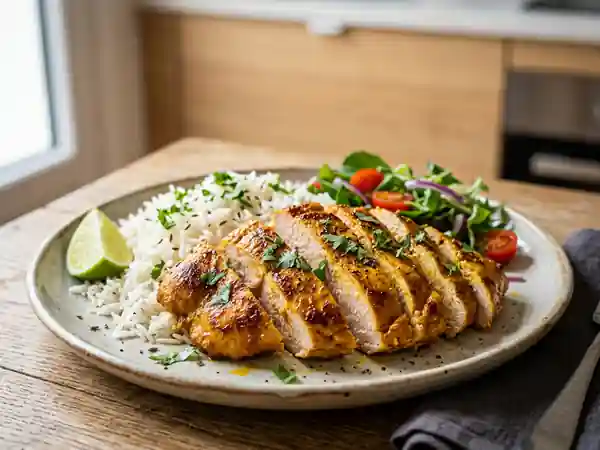Escalopes de dinde marinées à l'indienne : recette savoureuse et facile - Photo de présentation