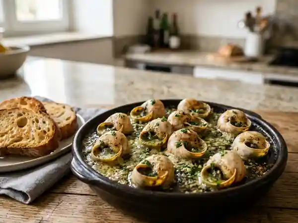 Escargots à la Bourguignonne façon Papy Mi@m : recette traditionnelle et savoureuse - Photo de présentation