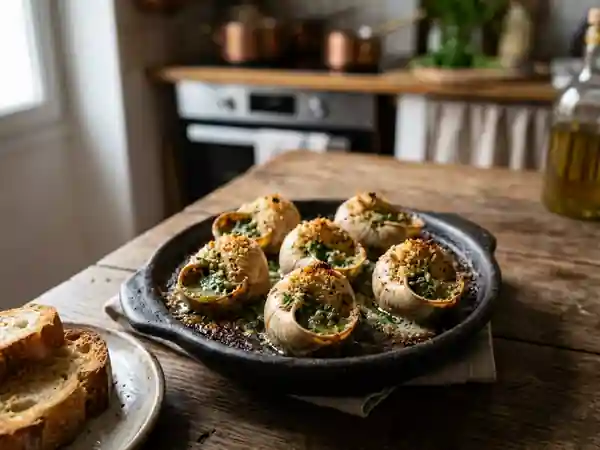 Escargots à la Provençale : Recette Traditionnelle Savoureuse - Photo de présentation