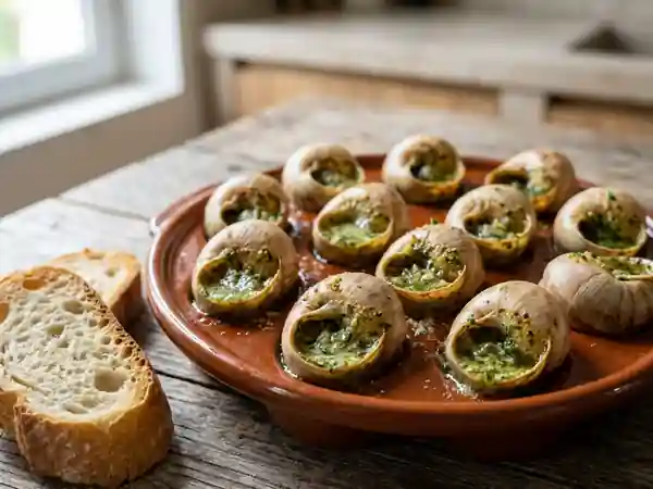 Escargots à la provençale : recette traditionnelle savoureuse - Photo de présentation