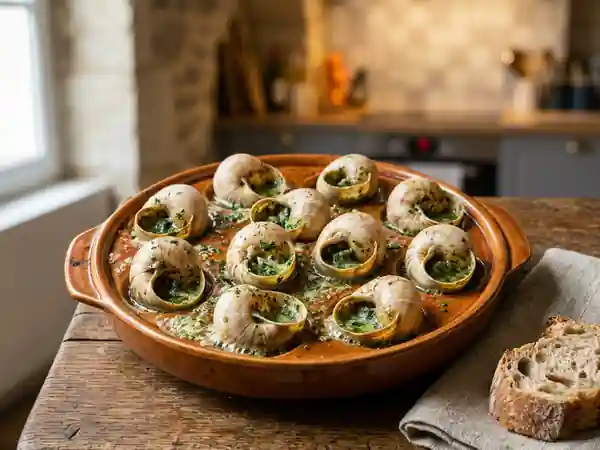 Escargots au Beurre Persillé : Recette Traditionnelle et Savoureuse - Photo de présentation