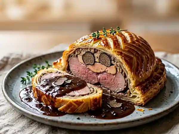 Faisan en croûte Truffe et Foie Gras - Photo de présentation