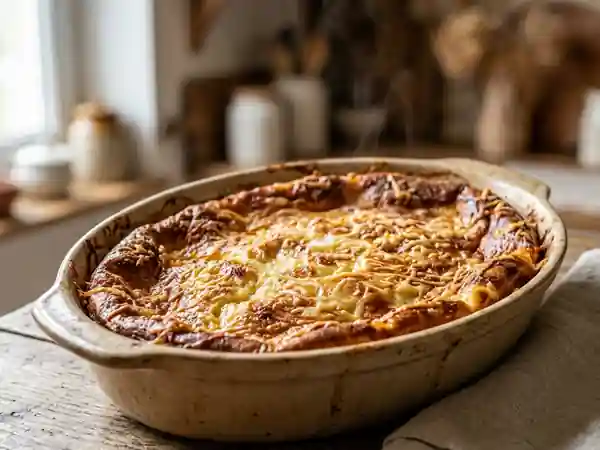 Far Breton au Fromage : Recette Traditionnelle de Bretagne - Photo de présentation