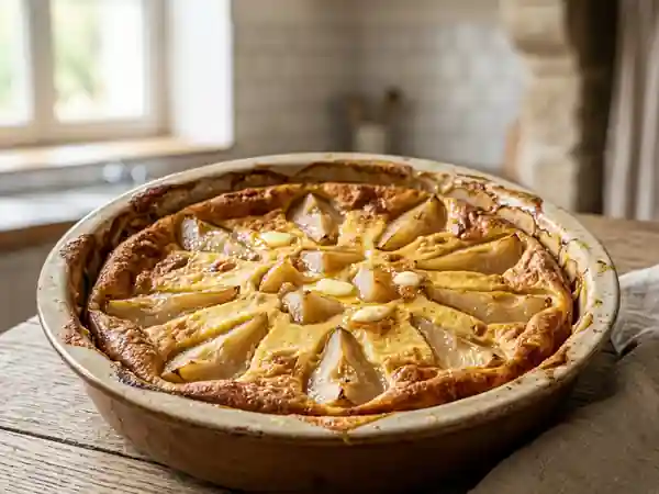Far Breton aux Poires Fondantes : Recette Traditionnelle et Gourmande - Photo de présentation