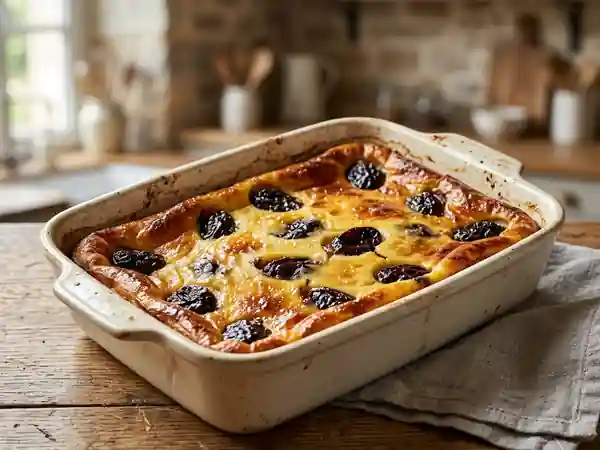 Far breton fondant aux pruneaux et rhum - Photo de présentation