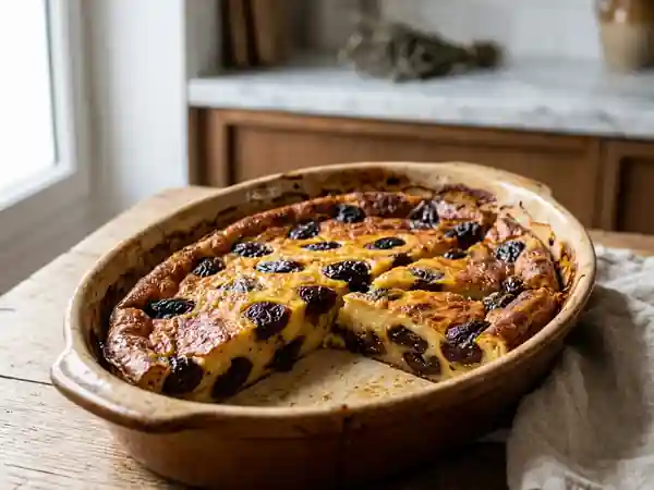 Far breton fondant aux pruneaux charnus - Photo de présentation
