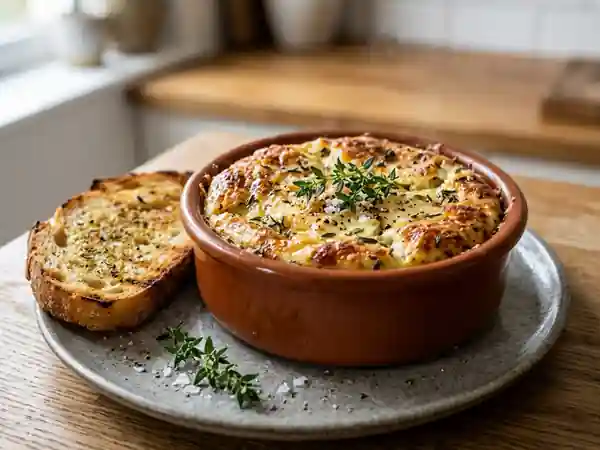 Farigoule fondante au thym et chèvre - Photo de présentation