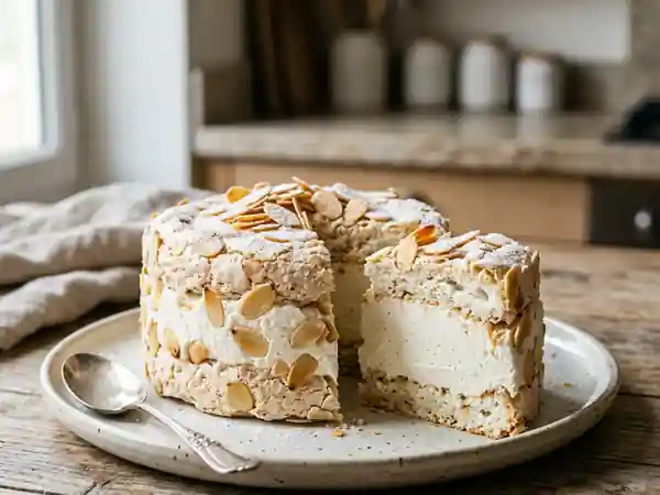 Nuage Meringué aux Amandes et Kirsch - Photo de présentation