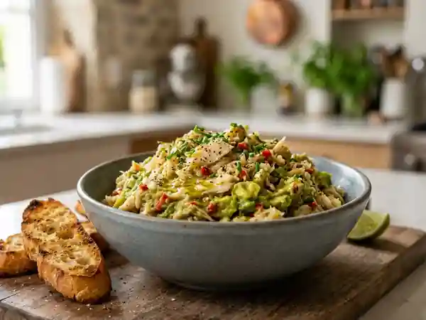 Féroce de morue avocat et piment - Photo de présentation
