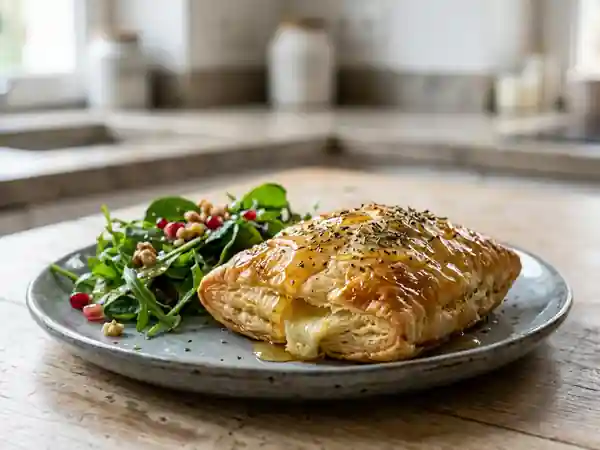 Croustillant de chèvre chaud au miel - Photo de présentation