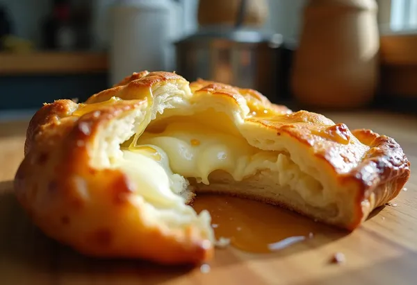 Feuilleté gourmand au fromage de chèvre frais