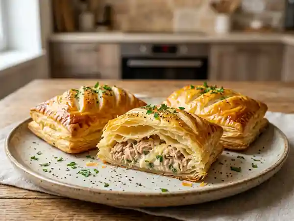 Feuilletés au Thon Gourmands et Faciles - Photo de présentation