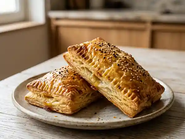 Feuilletés fondants au chèvre et miel : recette gourmande et rapide - Photo de présentation