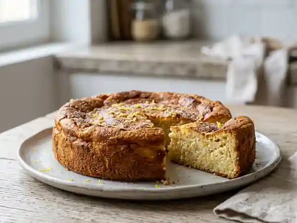 Fiadone Corse Fondant au Citron - Photo de présentation
