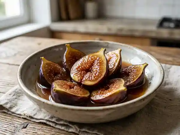 Figues charnues et fondantes au sucre - Photo de présentation