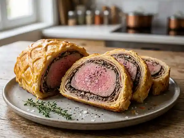 Bœuf Wellington en Croûte Dorée - Photo de présentation