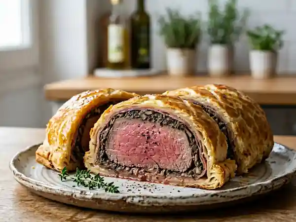 Bœuf Wellington croustillant et fondant - Photo de présentation