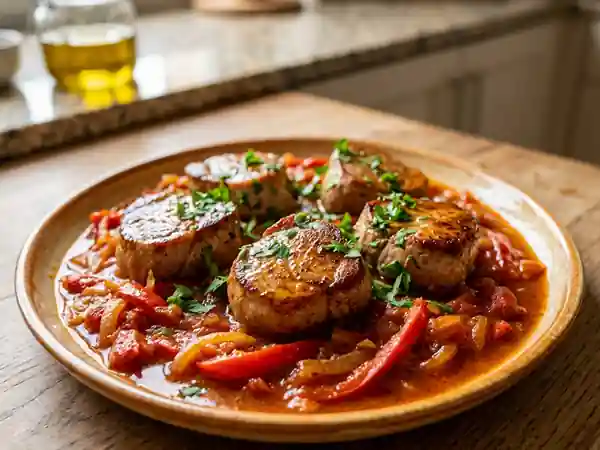 Filet mignon fondant à la sauce ibérique - Photo de présentation