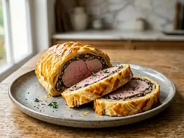 Filet mignon de porc en croûte feuilletée : recette gourmande et facile - Photo de présentation