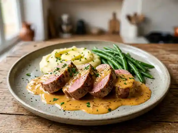 Filet Mignon Crémeux au Maroilles Fondant - Photo de présentation