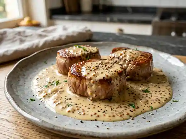 Veau fondant à la graine de moutarde - Photo de présentation