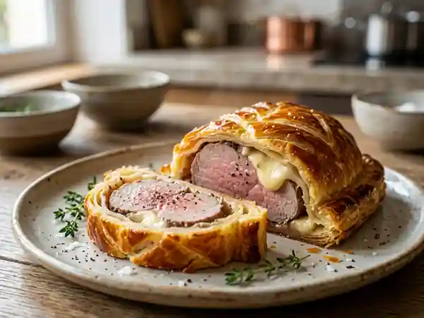 Filet mignon feuilleté au Saint-Marcellin - Photo de présentation