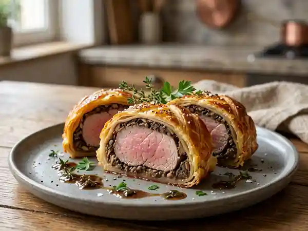 Filet mignon en croûte express : recette rapide et savoureuse - Photo de présentation